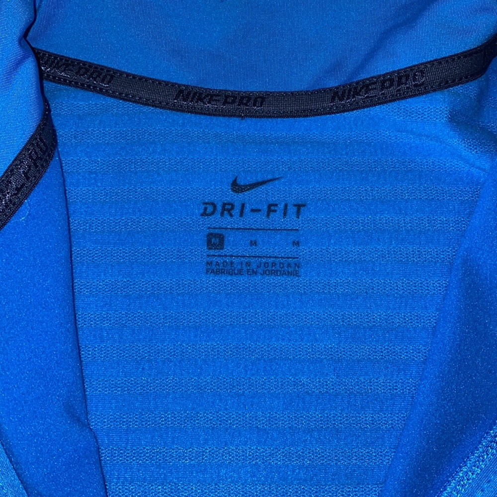 Nike Dri-Fit - blue quarter zip pullover - Picture 5 of 10